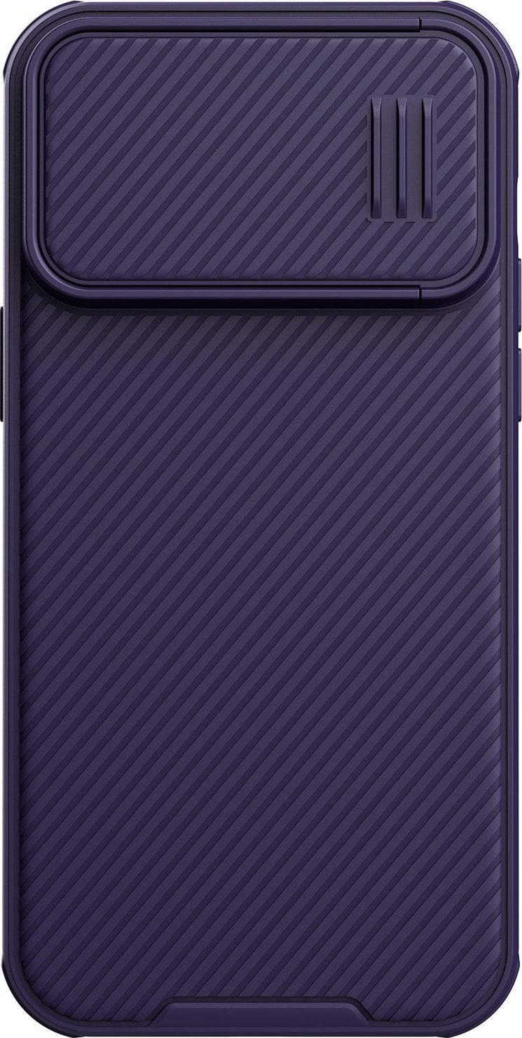 Nillkin Nillkin CamShield S Case etui iPhone 14 Pro Max pancerny pokrowiec osłona na aparat fioletowe