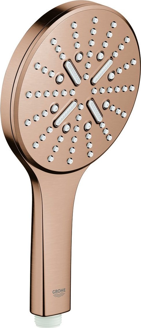 Słuchawka prysznicowa Grohe Prysznic ręczny Rainshower SmartActive 130 3 strumienie, brushed warm sunset