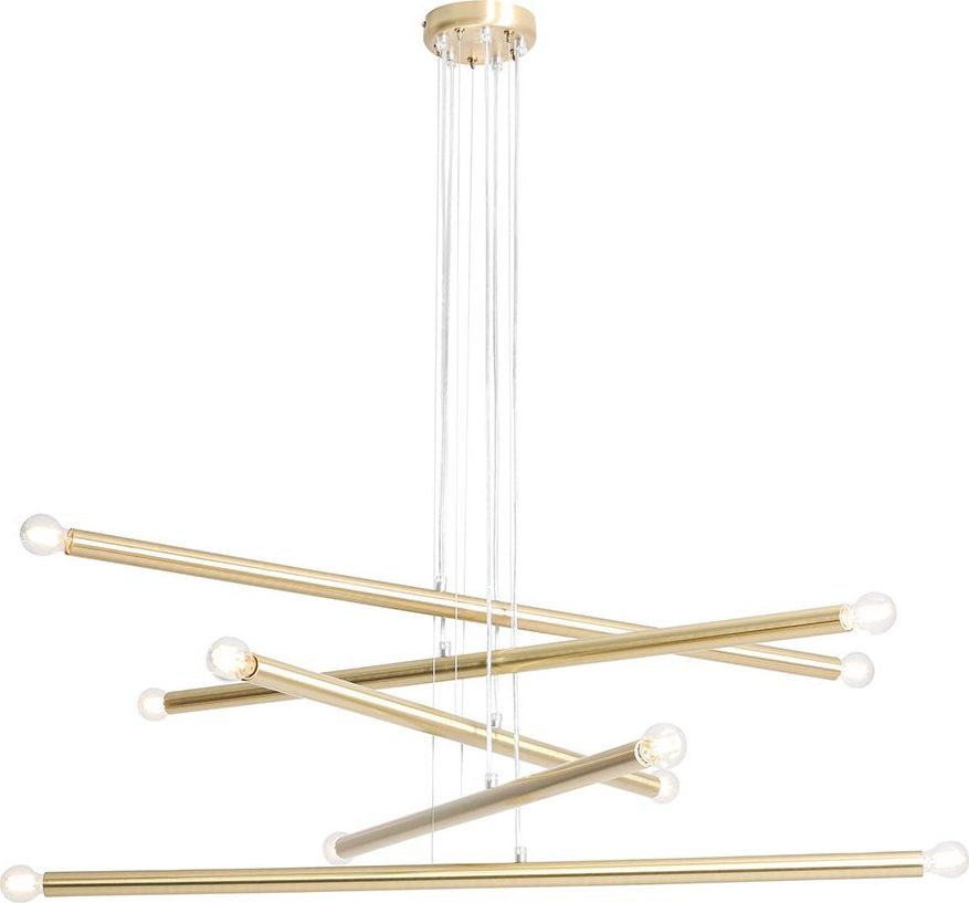 Lampa wisząca Aldex Minimalistyczna lampa wisząca LED Ready mosiądz Aldex TUBO 1072M40