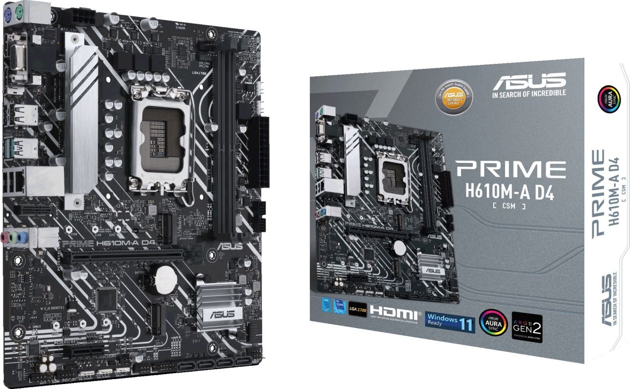 Płyta główna Asus PRIME H610M-A D4-CSM