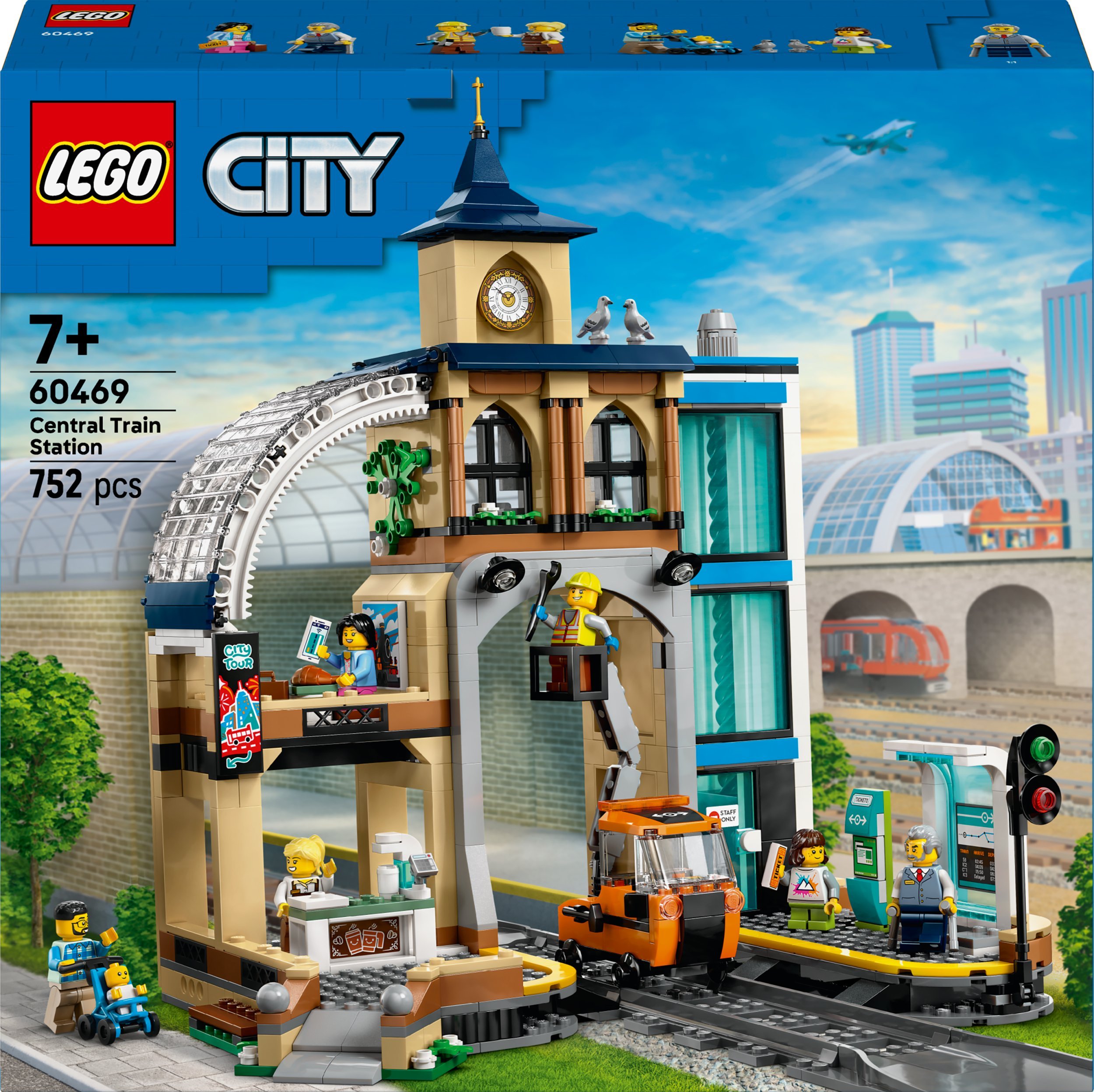 LEGO City Centralny dworzec kolejowy (60469)