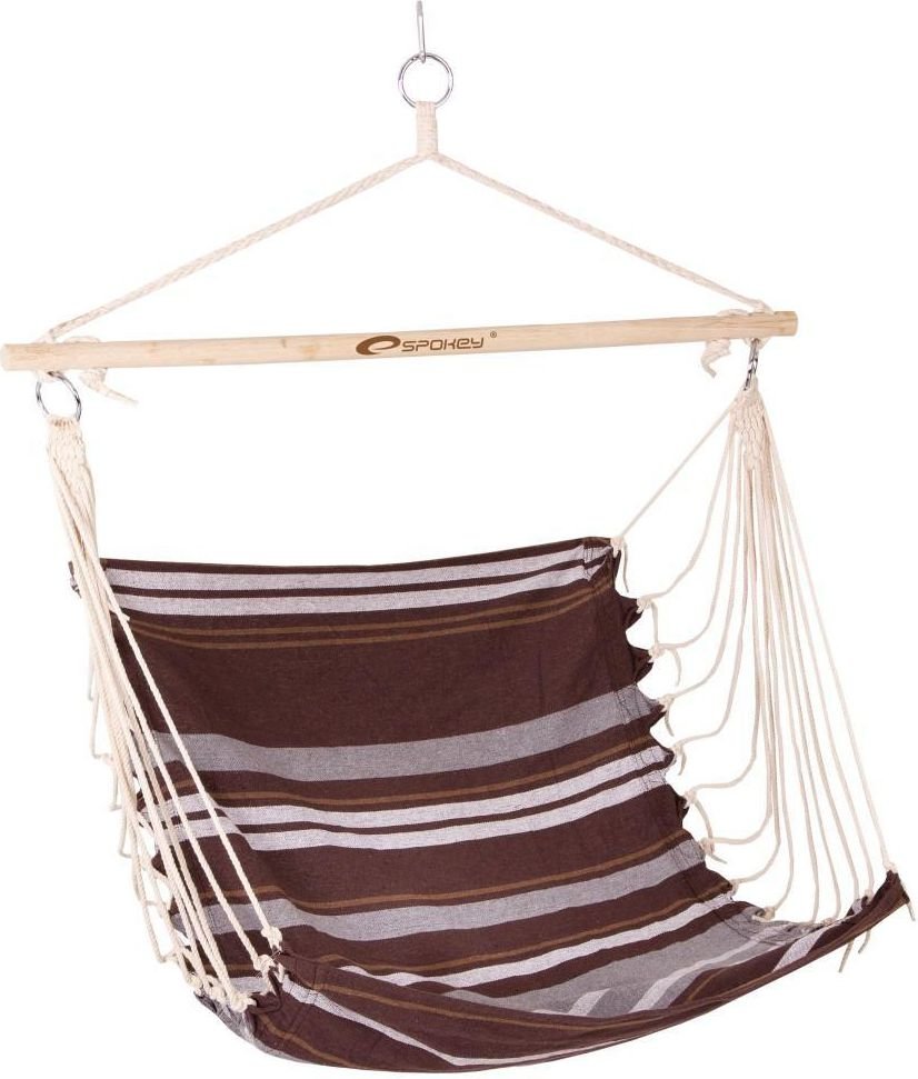 Spokey Fotel wiszący Bench III brązowo-szary (835364)