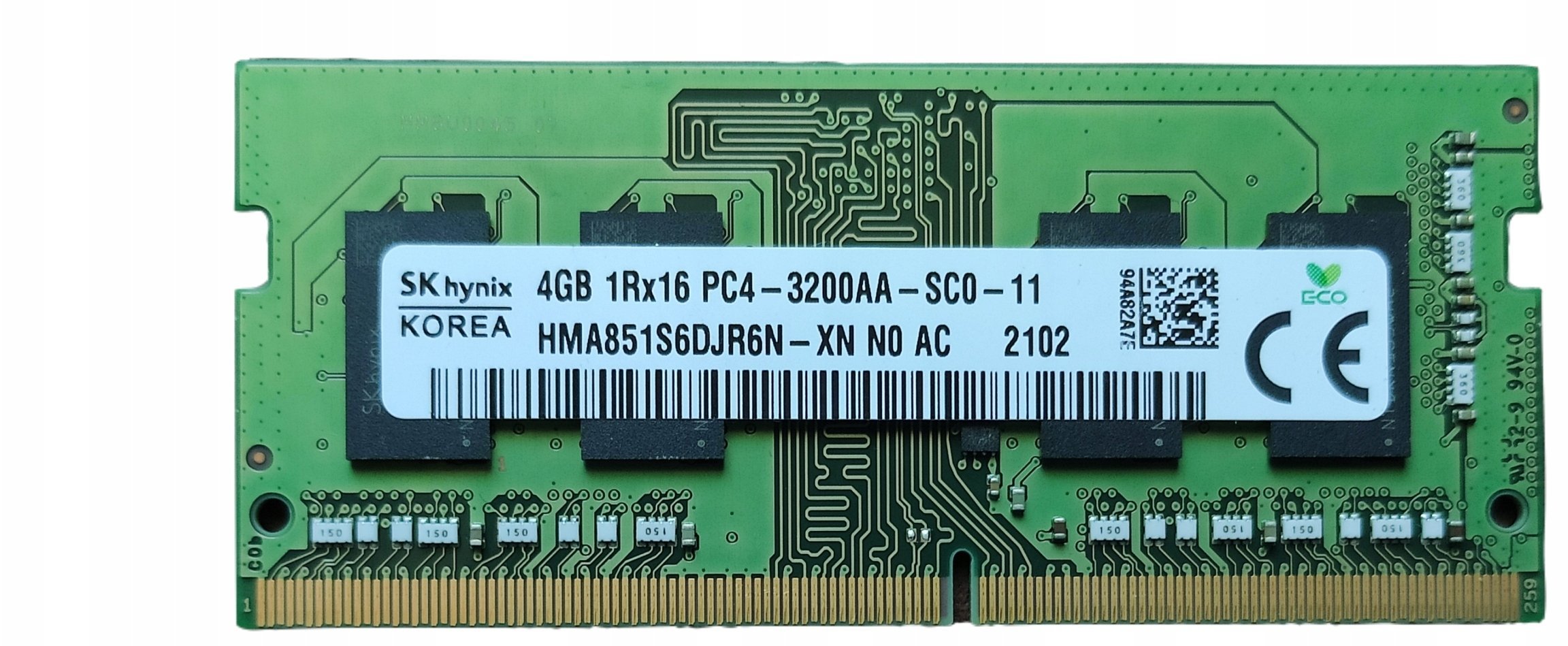 Pamięć Hynix Pamięć RAM DDR4 SK HMA851S6DJR6N-XN 4 GB