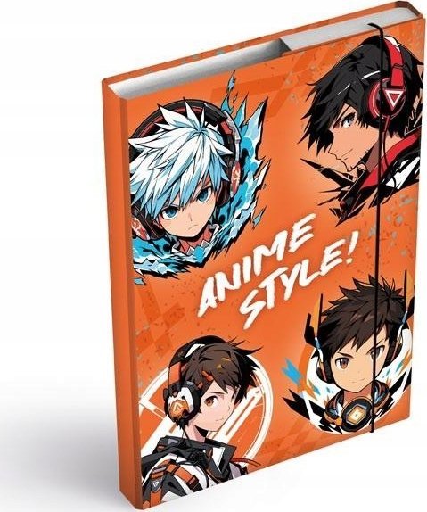 MFP paper teczka skrzydłowa z gumką box A4 Anime Style 8021072