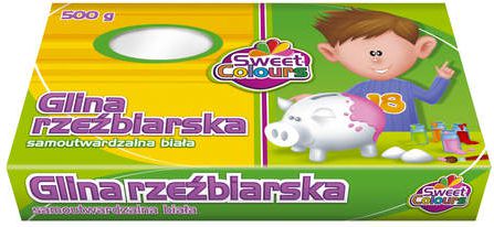 Otocki Glina rzeźbiarska samoutwardzalna biała