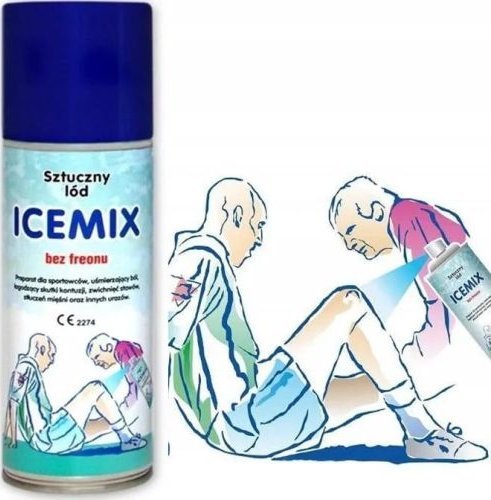 Ratujesz Spray medyczny chłodzący zamrażacz IceMix 400 ml