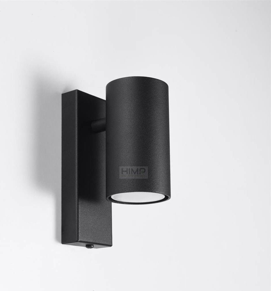 Kinkiet Sollux Lighting Kinkiet UTTI czarny himp