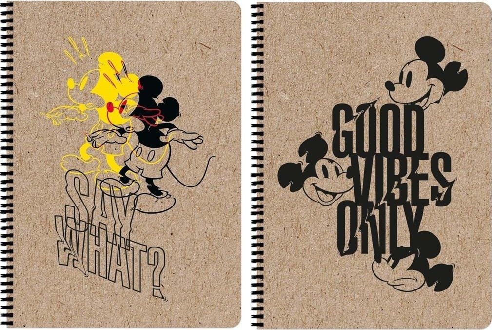 Beniamin Kołozeszyt A4/80K kratka Mickey Mouse Kraft
