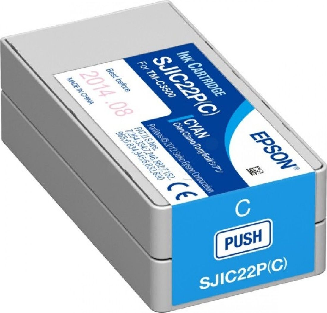 Tusz Epson Epson Tusz SJIC22PC C33S020602 Cyan 33ml