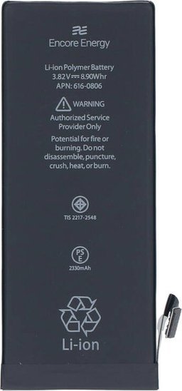 Bateria Encore Energy Nowa bateria Encore Energy do Apple iPhone 6 616-0806 8.90Wh 3.82V 2330mAh 6G