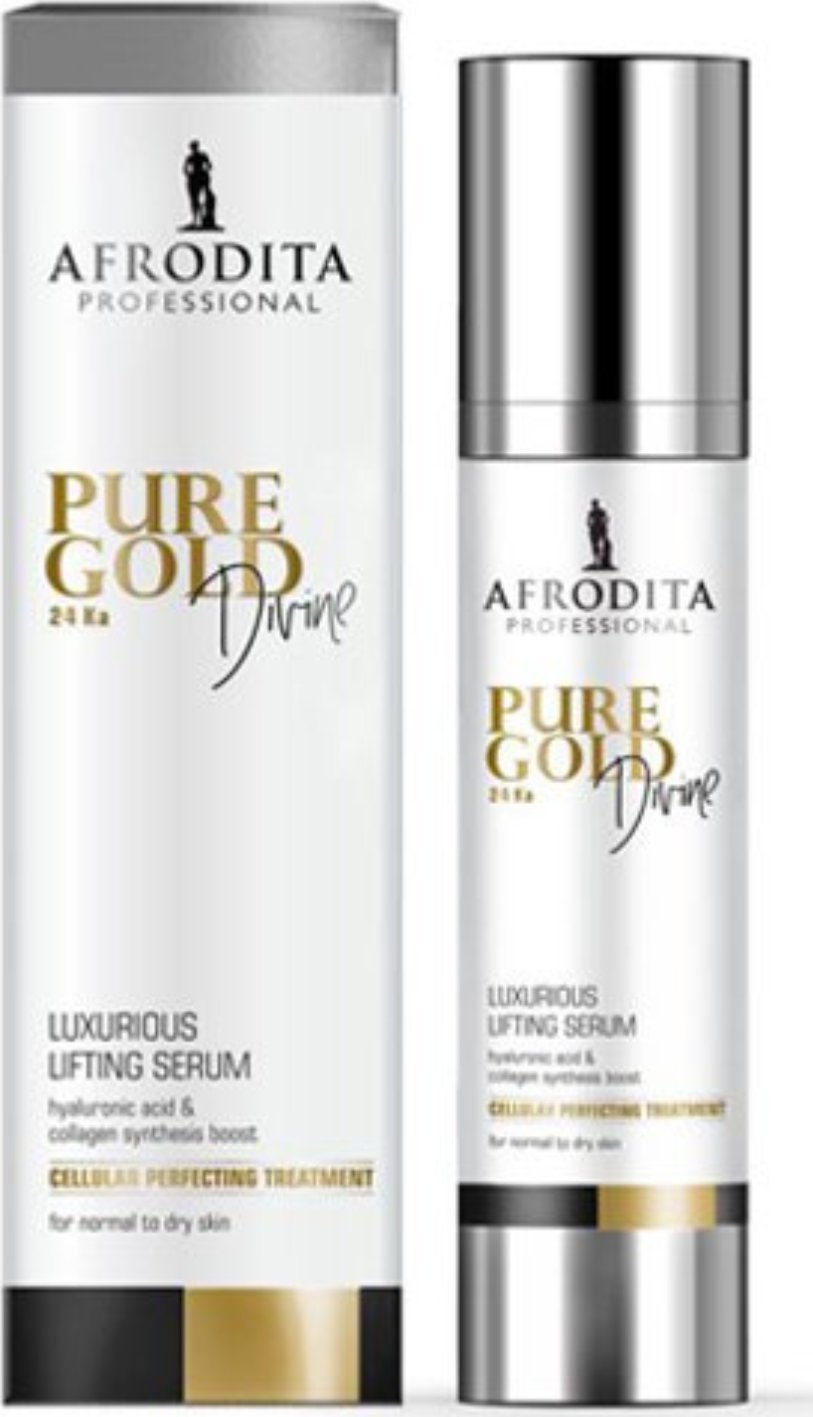 Afrodita Pure Gold Divine 24 Ka Luksusowe Serum Liftujące