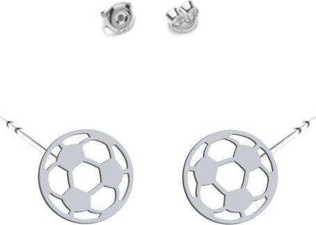 Radziszewska Jewellery Kolczyki z Piłką Nożną srebro