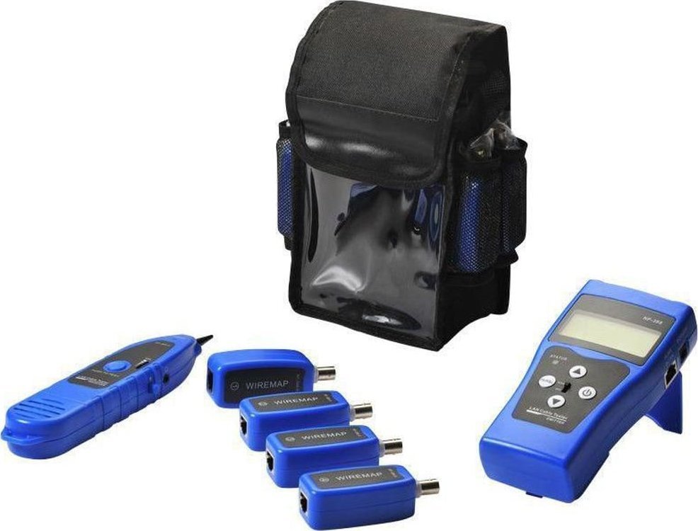 Lanview Lanview LVN127693 tester kabli sieciowych Tester kabli skrętakowych Czarny