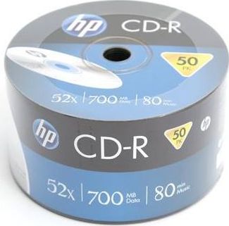 HP CD-R 700 MB 52x 50 sztuk (HPCDP50C)