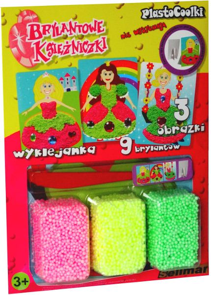 Sellmar PLASTOCOOLKI Wyklejanka Księżniczki (PCWK)