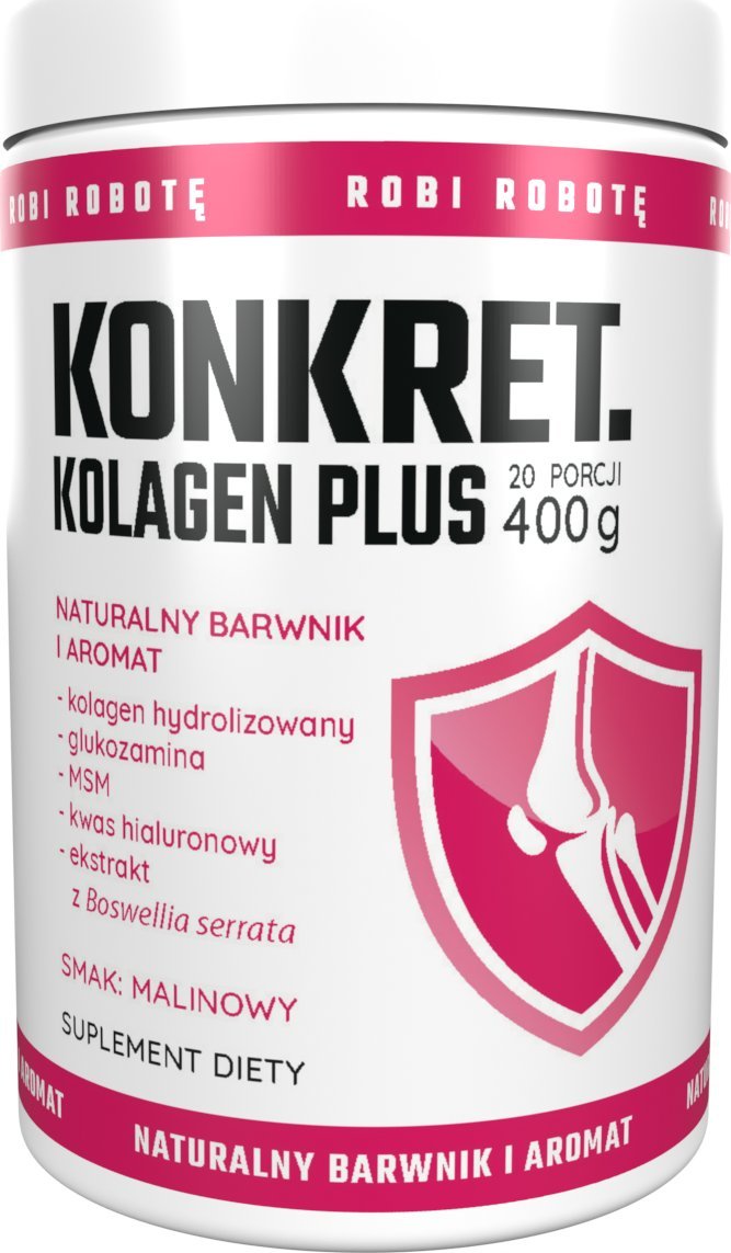 Kolagen Hydrolizowany PLUS 400 g KONKRET