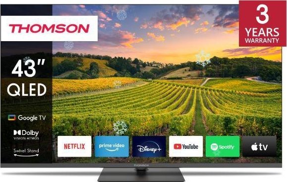 TV SET LCD 43" QLED 4K/43QG5C14 THOMSON