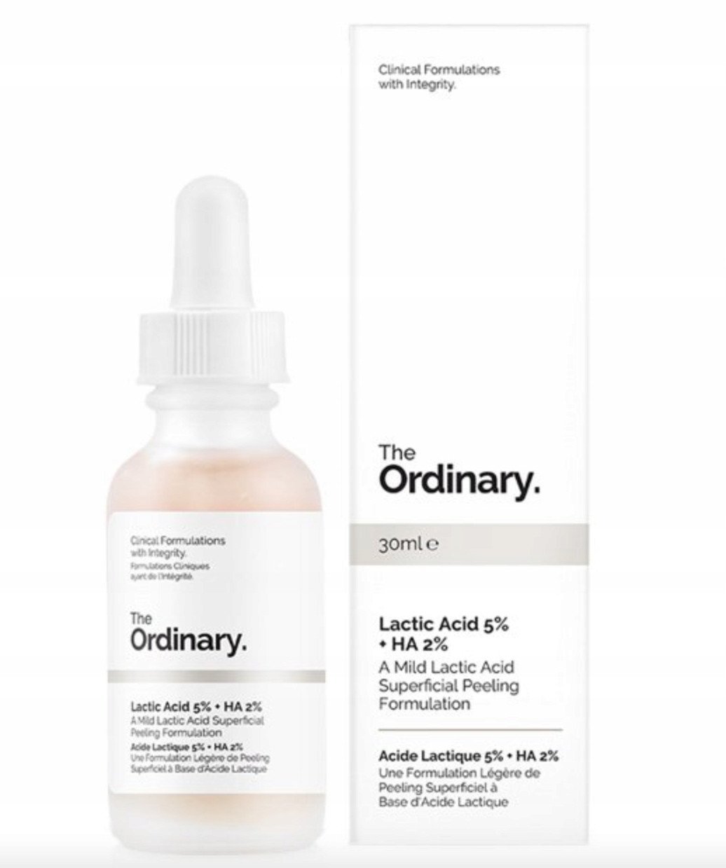 The Ordinary Lactic Acid 5% + HA - - 30 ml