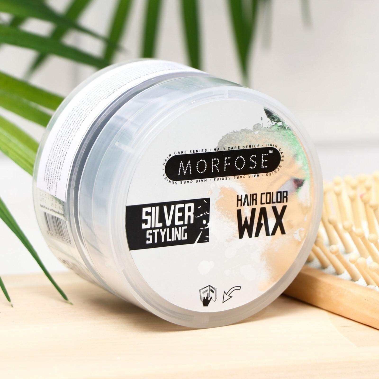 Morfose Hair Color Wax Silver Styling 100 ml