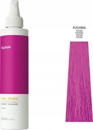 Milk Shake Milk Shake, Direct Colour, Ammonia-Free, Hair Colour Conditioner, Fuchsia, 200 ml For Women