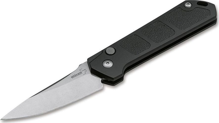 Boker Nóż Boker Plus Kihon Auto Stonewash AUS8 Czarny uniwersalny