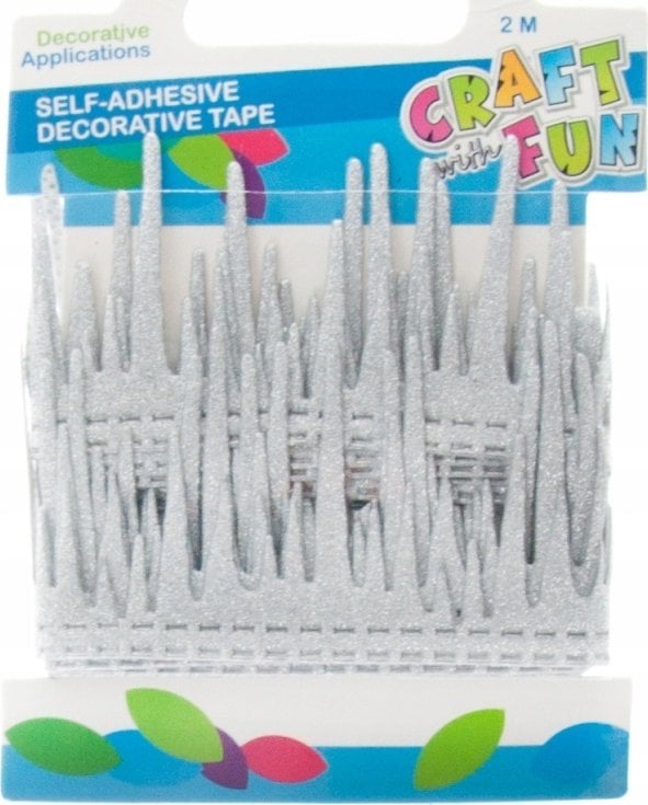 Craft with Fun CF OZDOBA DEK TASMA SPRZYL SOPL SR 2M/4CM 12/288