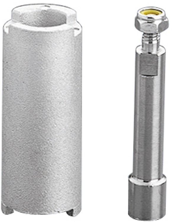 Spindelforlænger 1/4-1/2 - Mercury