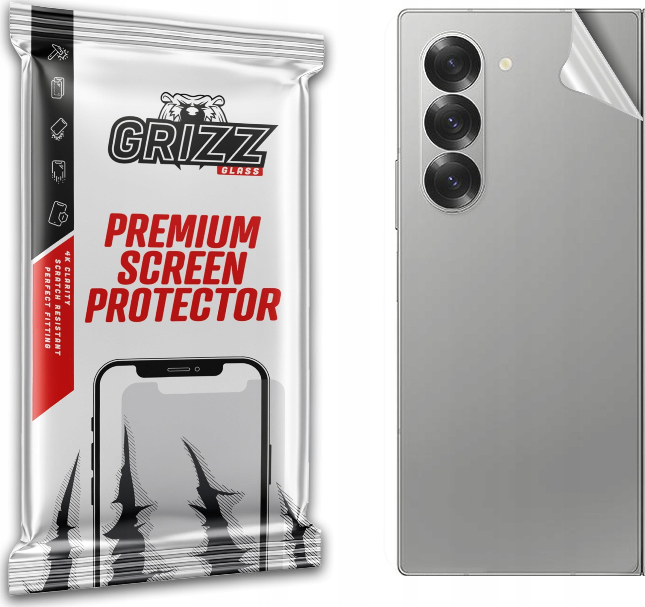 GrizzGlass Folia na tył GrizzGlass SatinSkin do Samsung Galaxy Z Fold 6