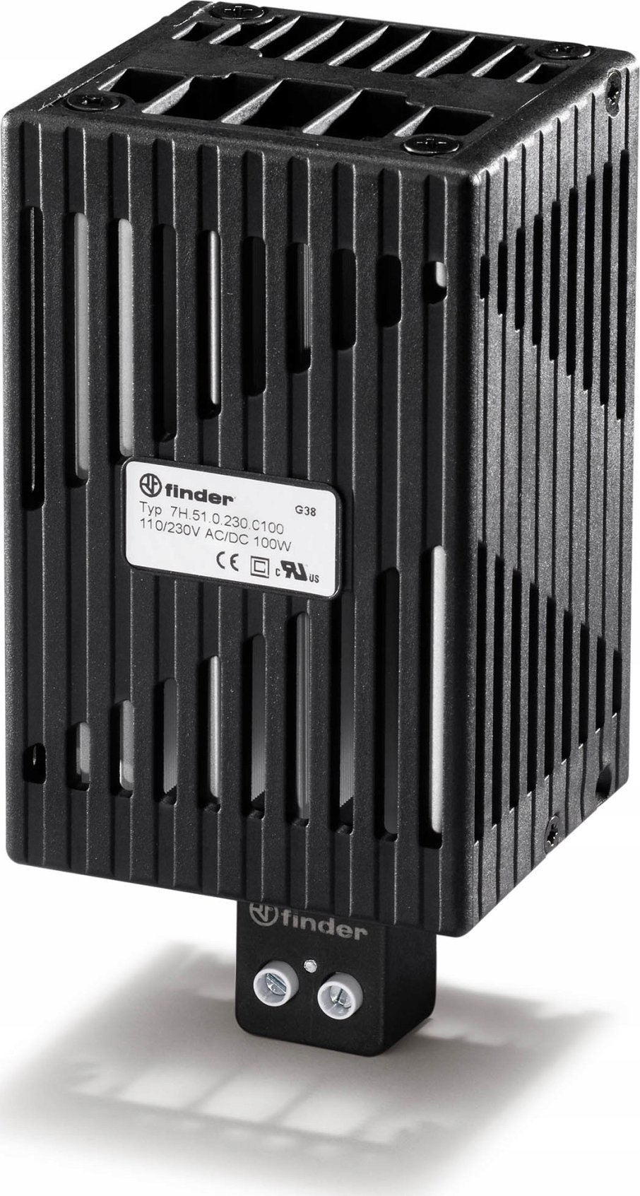Finder Grzałka do szafy na szynę TH35 100W 7H.51.0.230.0100