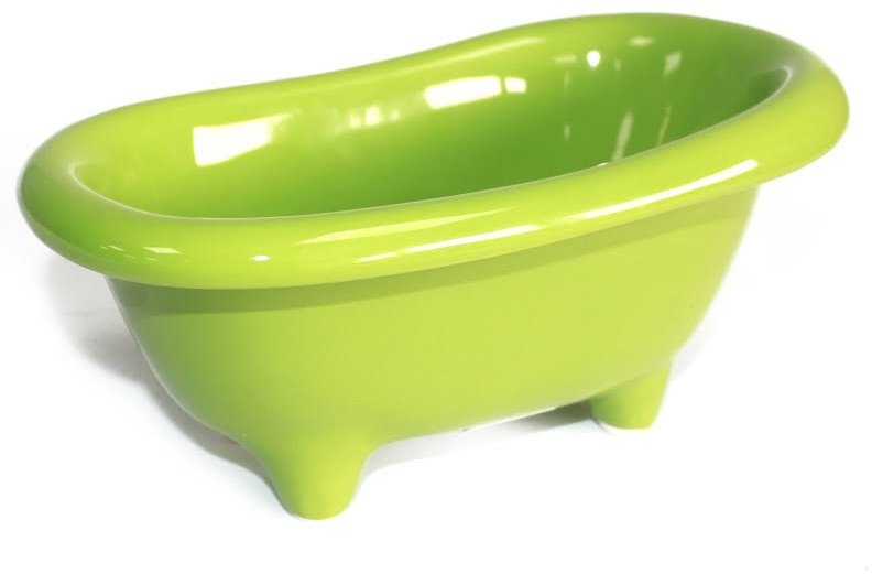 Ceramiczna wanienka mini - Zielona