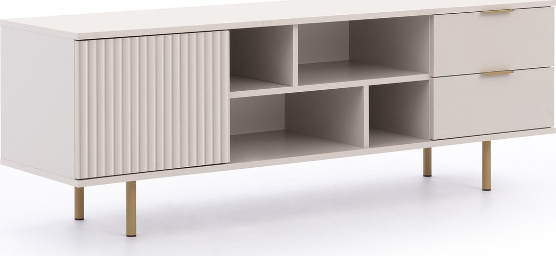 Ravio Nowoczesna szafka RTV Nubia 150cm z dwoma szufladami