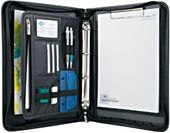 Wedo teczka organizer skórzana czarna (585001)