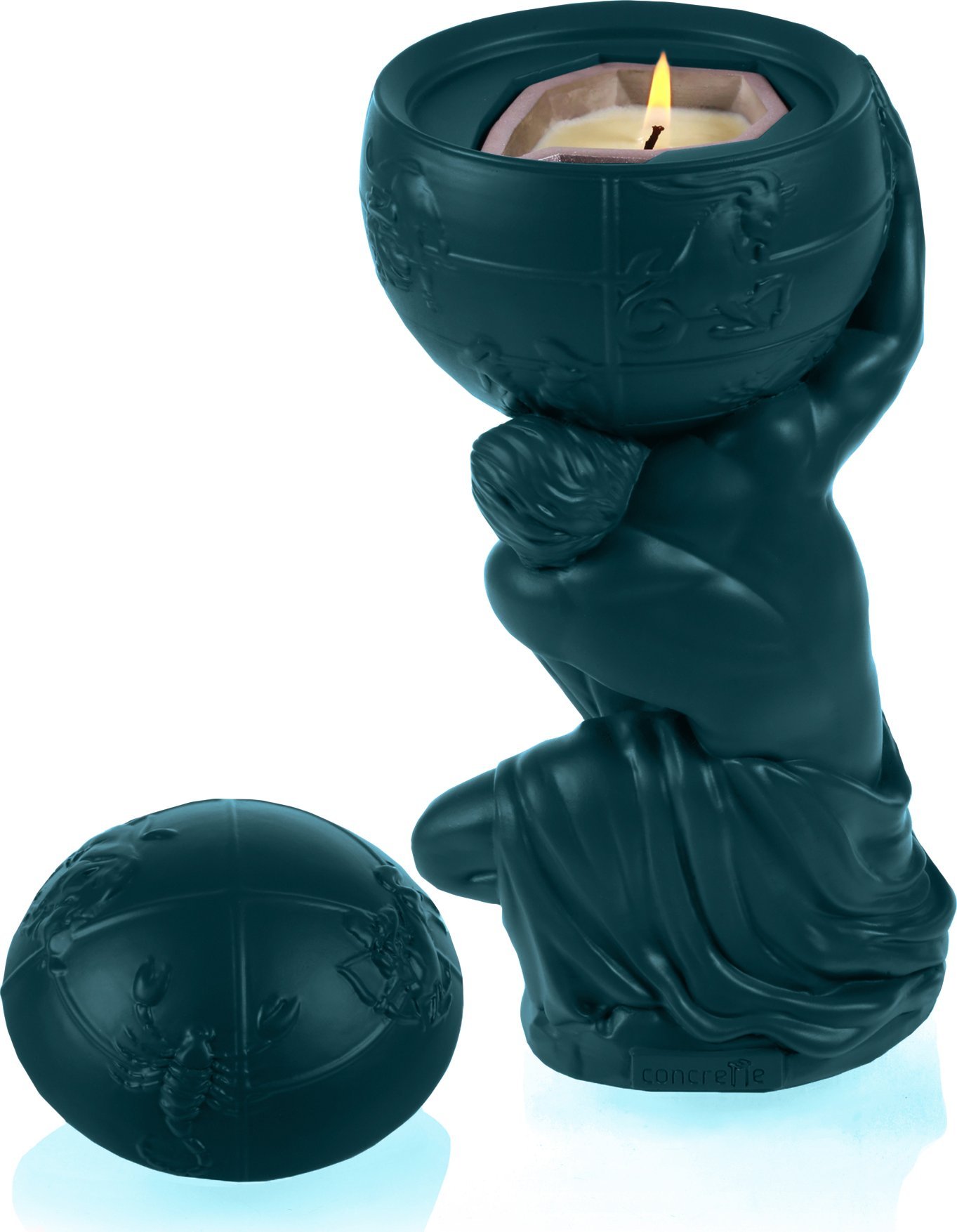 Candellana Świecznik ozdobny dekoracyjny pod świece Atlas 3D