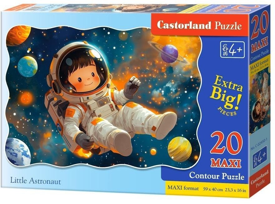 Puzzle 20 Maxi Little Astronaut CASTOR