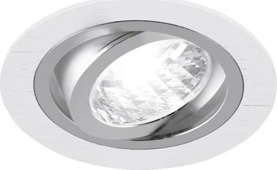 IDEUS Oprawa sufitowa wpuszczana GU10 ALUM C WHITE/CHROME IDEUS 2227