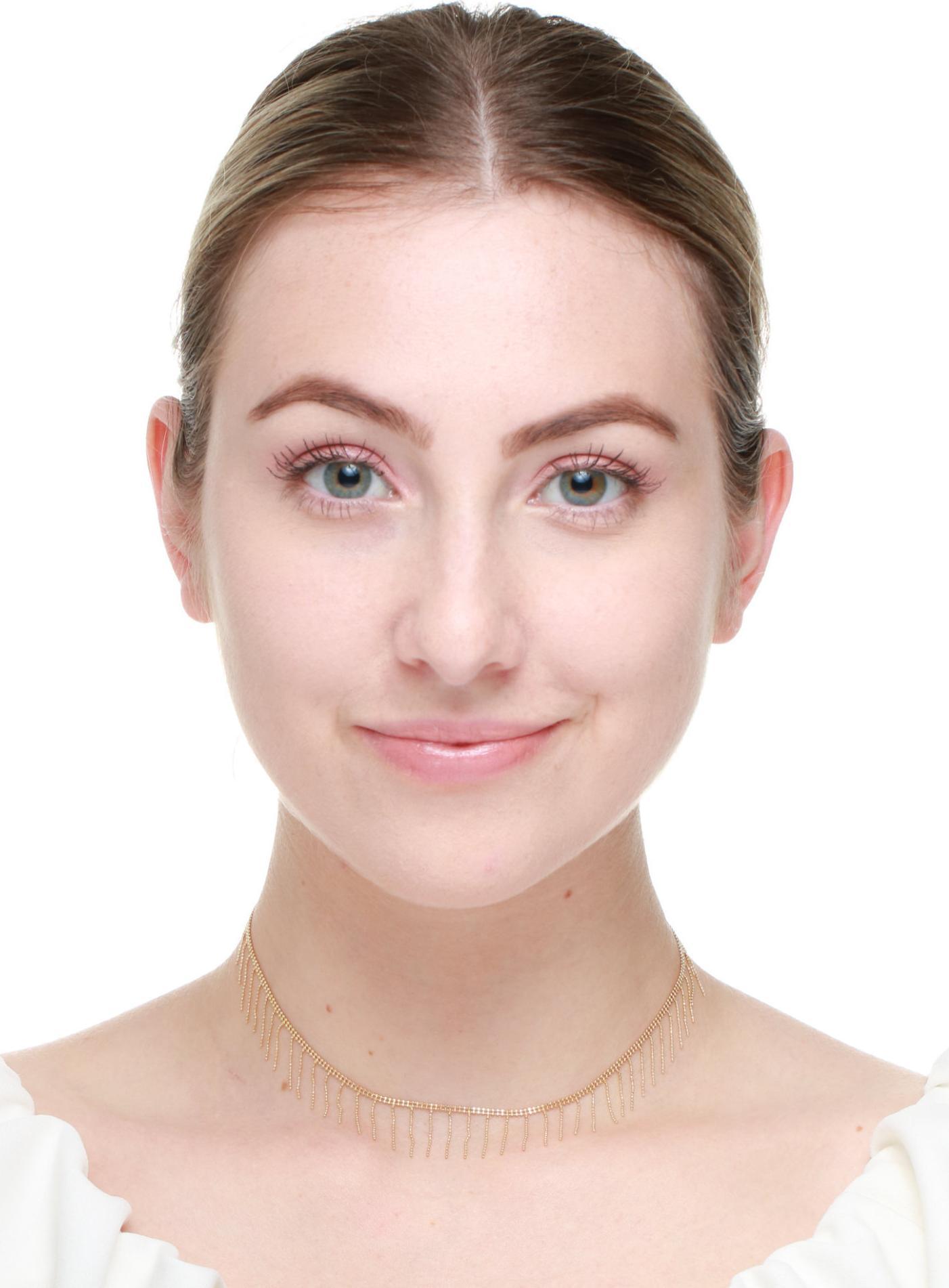 Rosanto Złoty naszyjnik choker 38 cm 585 14k