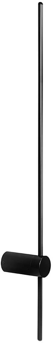 Podłużny kinkiet na ścianę Uno 1250 LED 13W 4000K czarny