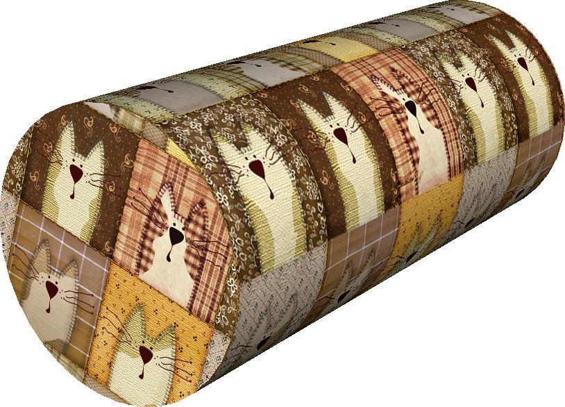 Bertoni-arco Poduszka Wałek - PEXESO BEIGE - 15x40 cm