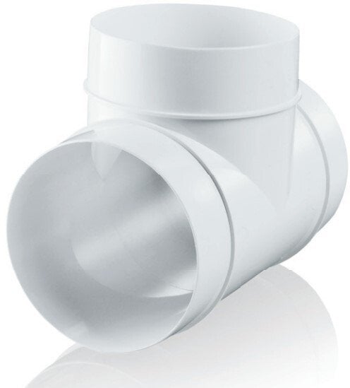 Trójnik kanału okrągłych fi 125mm biały KO125-T