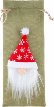 Dekoracja świąteczna Orion pokrowiec na butelkę