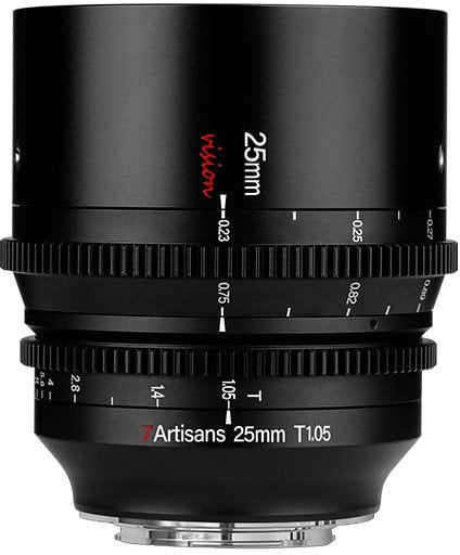 7Artisans Vision 25mm T1.05 Canon EOS-R