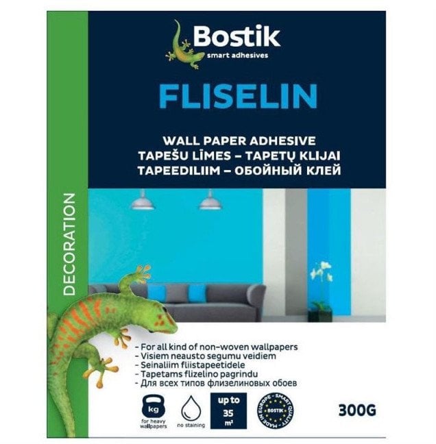 WALLPAPER ADHESIVE FOR FLISELIN BACKED
