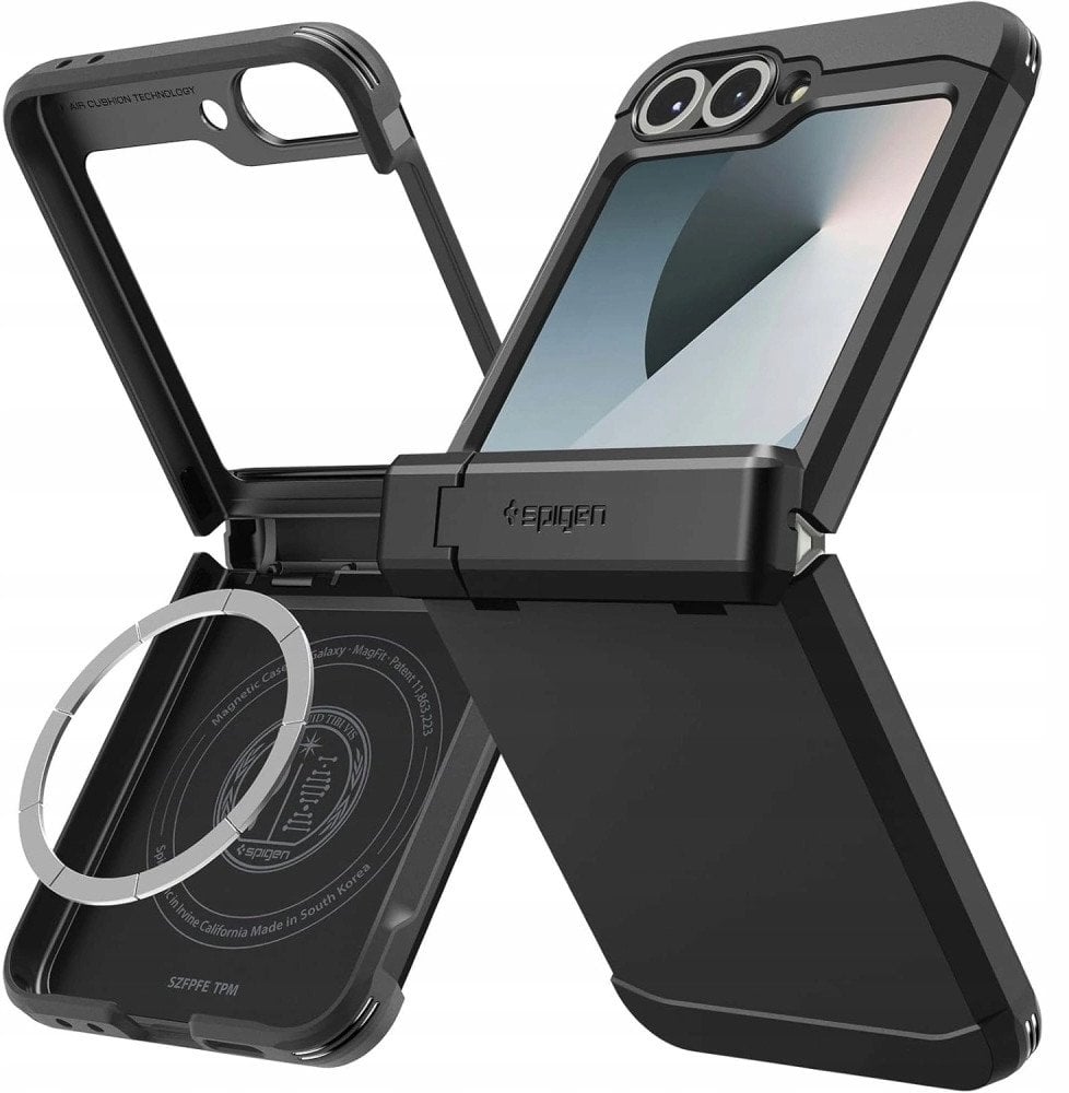 Spigen Tough Armor Pro Mag Magsafe Galaxy Z Flip 7 FE czarny