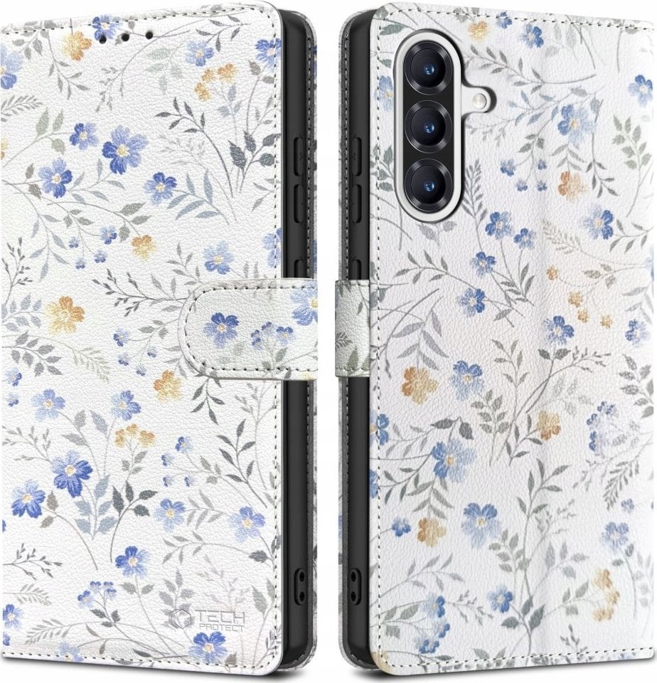 TECH-PROTECT WALLET GALAXY A36 5G SPRING FLOWERS