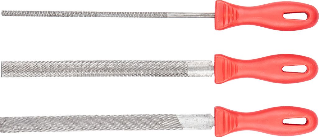 Top Tools Pilniki do metalu (Pilniki do metalu, zestaw 3 szt.)