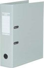 Segregator Hamelin ELBA Ordner "Strong Line", A4, Rückenbreite: 80 mm, grau PP-Kunststoffbezug, stabiler Kantenschutz durch doppelte PP - 1 Stück (100