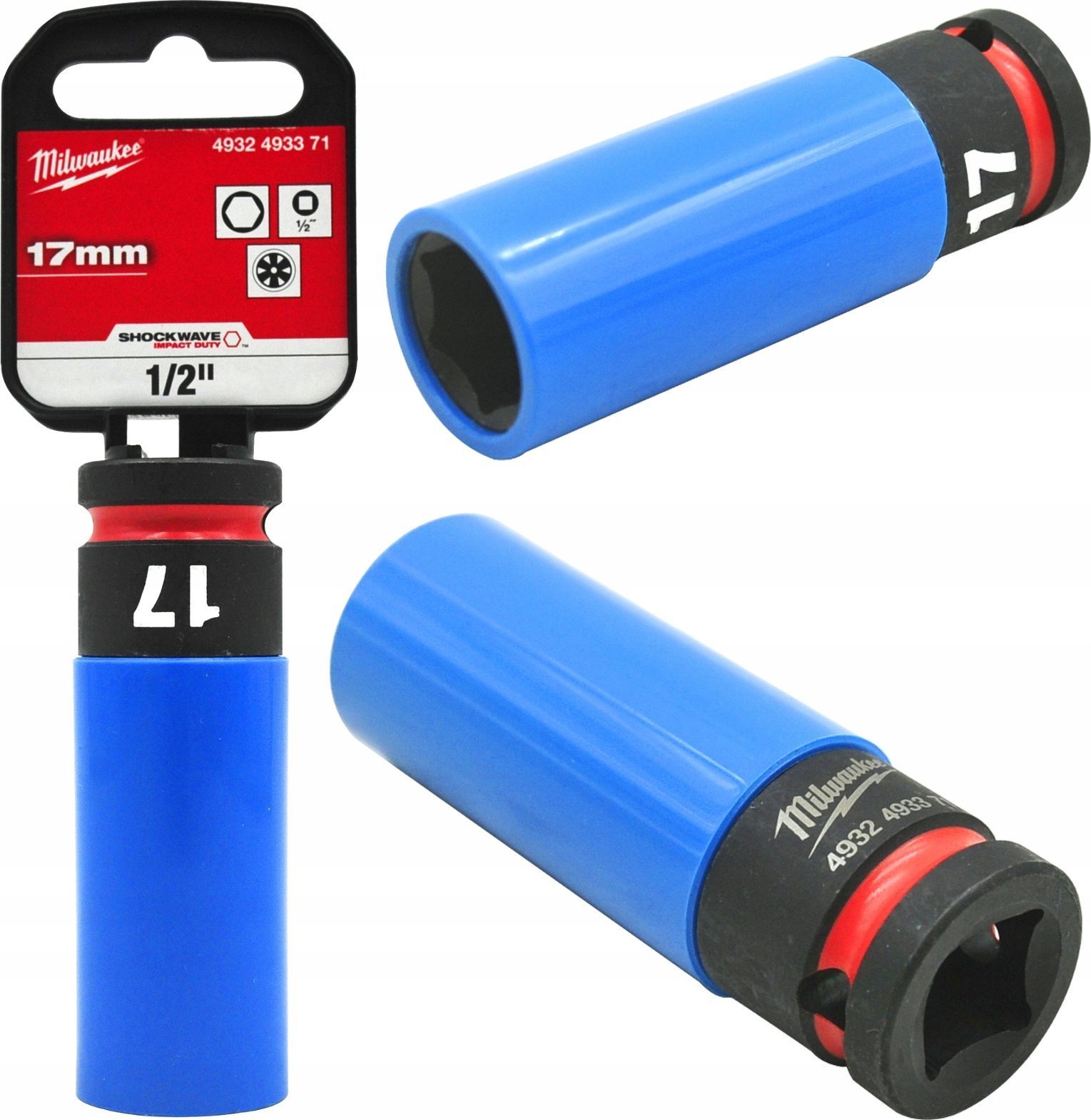 Milwaukee NASADKA UDAROWA DO FELG 1/2" 17mm