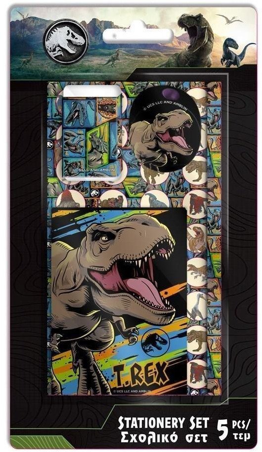 Przybory szkolne Jurassic 5el