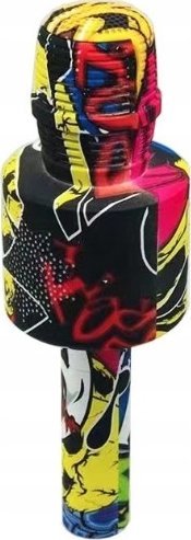 Mikrofon Pan i Pani Gadżet Mikrofon Bezprzewodowy Zestaw Karaoke Bluetooth