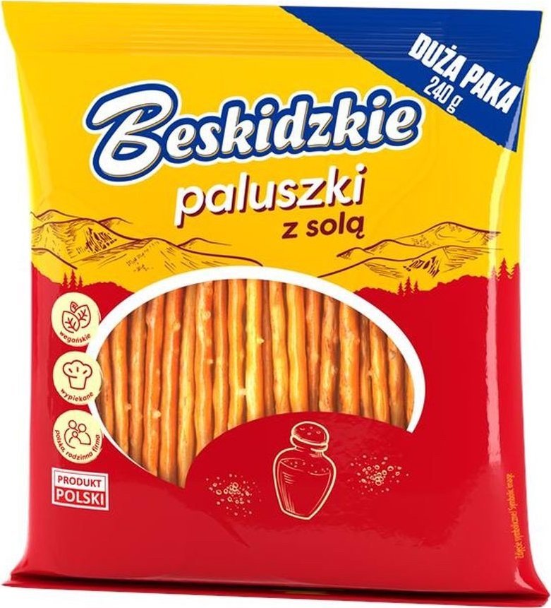 Beskidzkie Beskidzkie Paluszki z solą 240 g